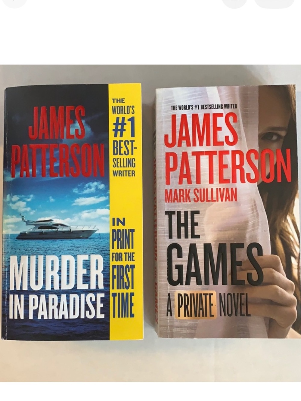 set of 2 James Patterson 4 novels